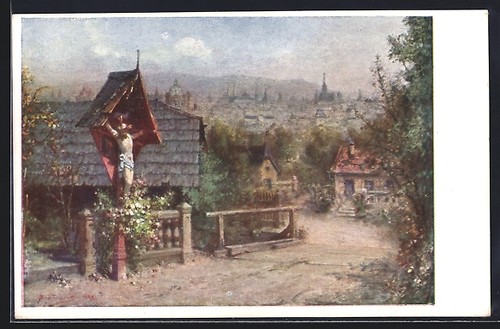 Cartolina artistica bruder - cartolina,