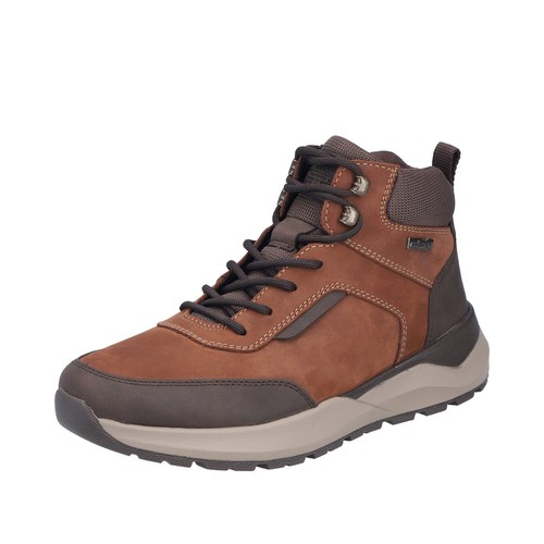Rieker schnürstiefel braun - rieker,