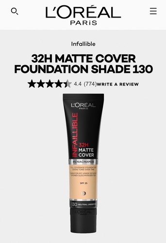Oréal paris infallible 32h - l'oréal,