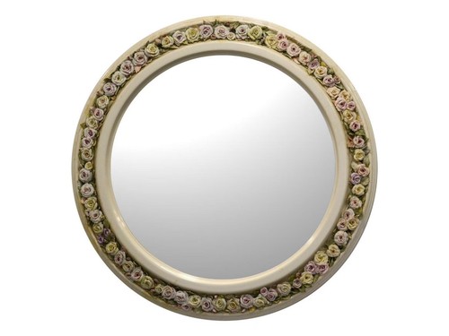 Specchio decorato con