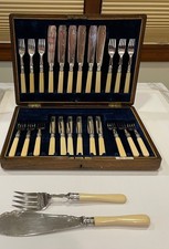 Antico set posate pesce 26 pz