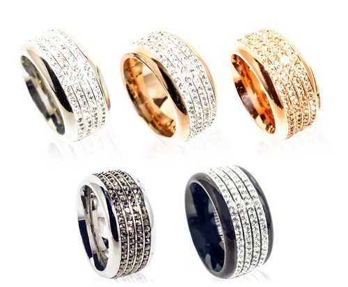 Anello acciaio inox donna - acciaio,