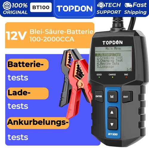 Topdon bt100 tester - bt100, per