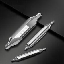 Set punte per trapano centrali Hss da tornio in metallo utensili da lavoro 1/2/3/4/5/6/8 mm