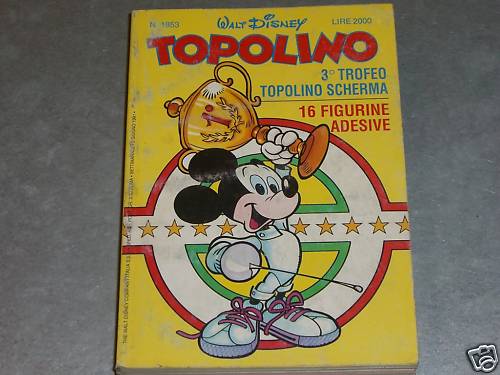 Topolino libretto 1853 - topolino, n.1853