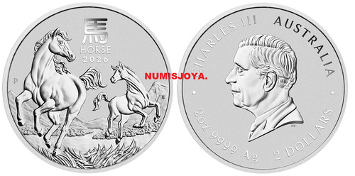 Australia onza 2026 dollaro - australia, 1