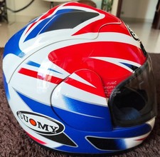 casco Suomy integrale + giubbotto Dainese