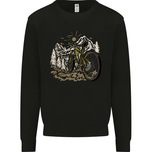 Felpa uomo mountain bike - felpa,