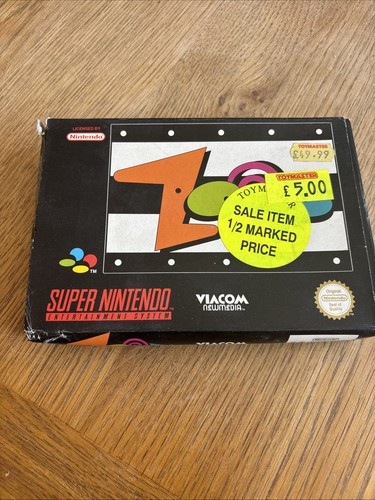 Snes super nintendo zoop gioco - snes,