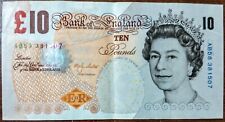 Banconota 10 Pound Sterline Originali Bank of England Regina Elisabetta II