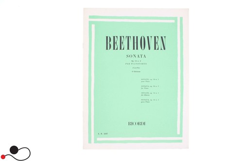Spartito ricordi beethoven - spartito,