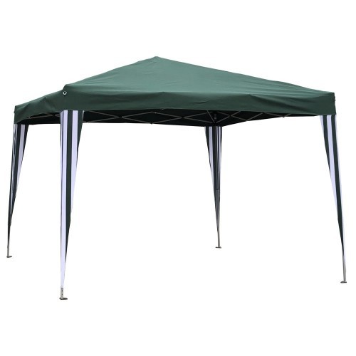 Gazebo 3x3 verde fisarmonica - gazebo, a