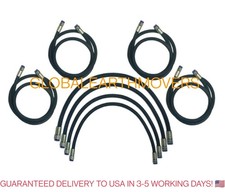 TERNA JCB - KIT TUBO FLESSIBILE BRACCIO CARICATORE ANTERIORE 3/8 BSP L + R, 8...