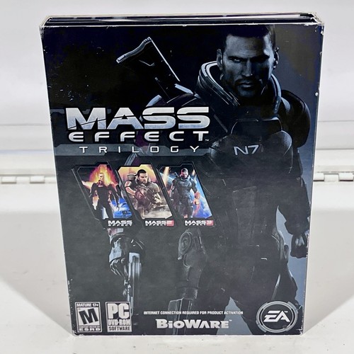 Mass effect trilogy dvd - trilogy, pc