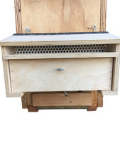 Trappola raccolta polline in legno per portasciami