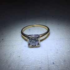 Anello vintage in oro giallo