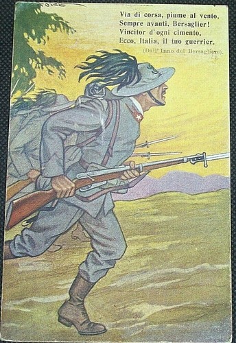 Ww1 propaganda bersaglieri - propaganda,