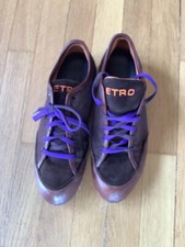 Etro sneakers pelle e tela