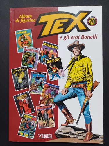 Album figurine tex e gli - album, "tex