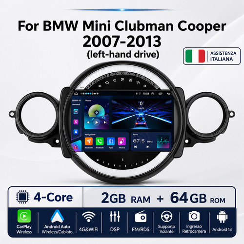 Autoradio bmw mini - 9", clubman