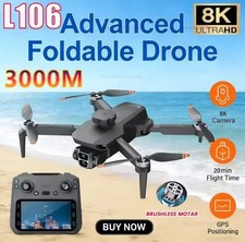 Drone L106MAX 8K HD con