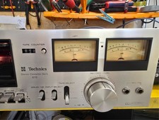 TECHNICS 615 Stereo Cassette Deck cassette revisionato