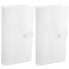  2 Books Libro Foto Album Portafoto Di Archiviazione Delle Cartolina