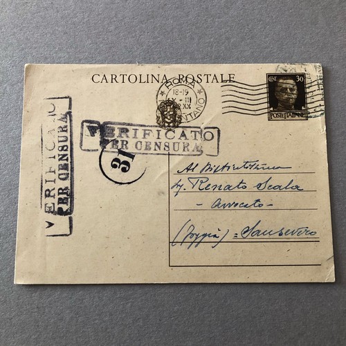 Intero postale regno roma - a),