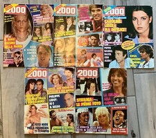 Lotto 5 riviste Novella 2000 anni 80 Melato Bertè Rettore Celentano Grillo Baudo