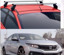 Barre Portatutto Alluminio per Honda Civic Sedan anno 2020 Made In Italy