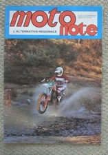 MOTONOTE 1 1983 MOTO CROSS TRIAL CAMPIONATO PIEMONTE LIGURIA KRAMER BOMBARDIERI