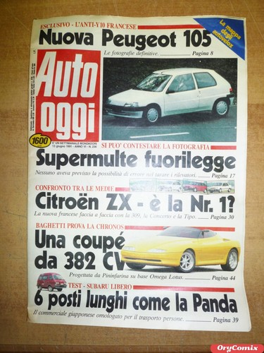 Auto oggi anno n - auto,