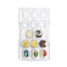Stampo 14 cioccolatini esagono
