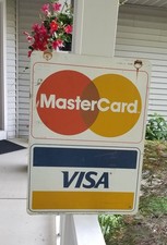 Insegna vintage Visa