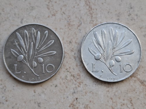 Moneta lire pegaso ulivo - pegaso,