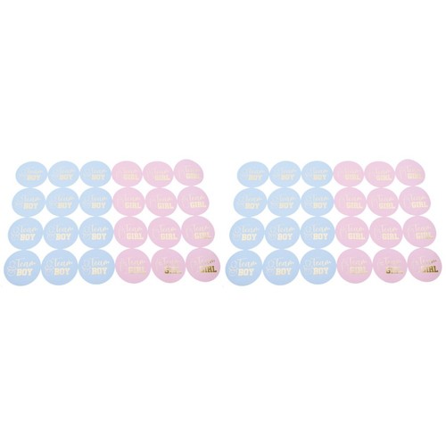 144 pezzi adesivi rivelazione - ,