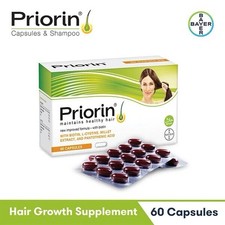 Priorin 60 Capsule per la caduta dei capelli Bayer capelli fortifica