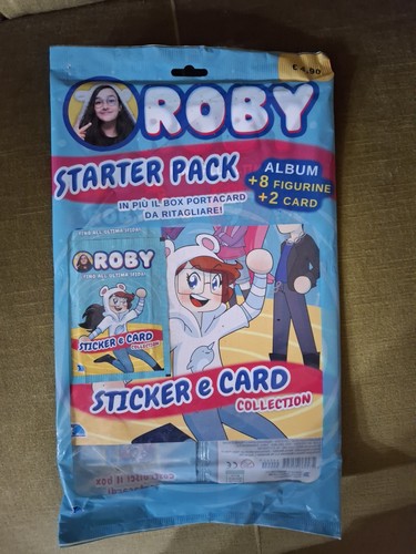 Roby album figurine con cards - album,