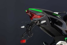 EVOTECH KIT PORTATARGA RECLINABILE REGOLABILE KAWASAKI Z 500 + LUCE TARGA