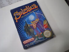 SOLSTICE NINTENDO NES 8 BIT PAL A MATTEL ITA LOTTO