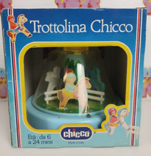 TROTTOLINA CHICCO NEW VINTAGE CAVALLI CAVALLINI GIOSTRA 6-24 MESI 1-2 ANNI