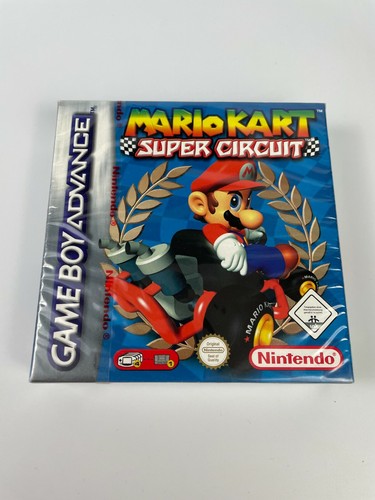Gba mario kart super - kart, circuit