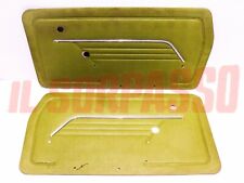 PANNELLI PORTA DESTRO + SINISTRO FIAT 126 1 SERIE VERDI ORIGINALI DIFETTATI