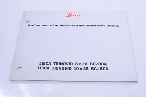 Leica trinovid 8x20 10x25 - leica,