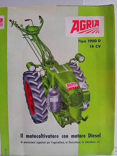 Motocoltivatore 1900 agria - motocoltivatore,