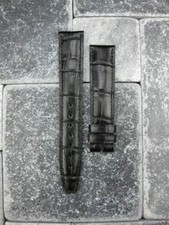 18mm Vera Pelle Cinturino Nero