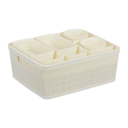 Scatole organizer bagno - scatole,