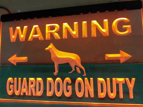 Avvertimento cane guardia - cane,
