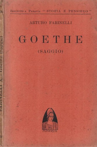 Goethe arturo - (saggio).,