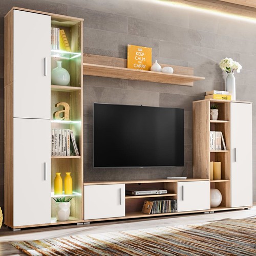 Parete attrezzata porta led - attrezzata, tv